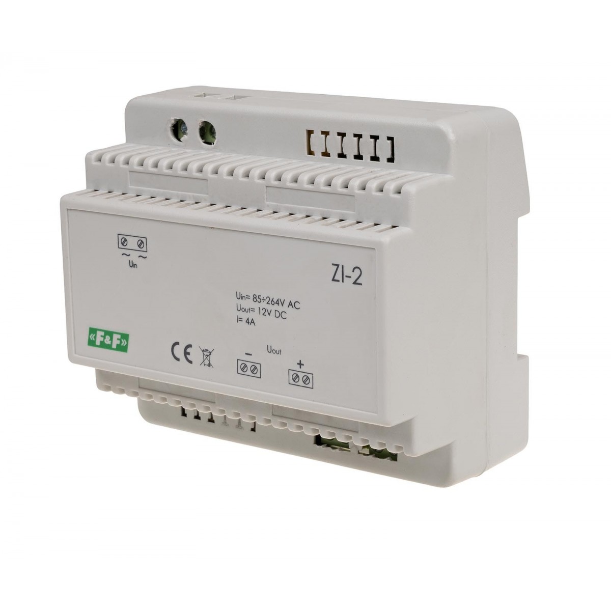 ZI-2 zasilacz impulsowy 12V DC ZI-2 F&F