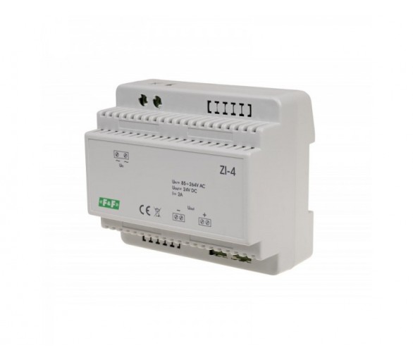 ZI-4 zasilacz impulsowy 24V DC 2A ZI-4 F&F