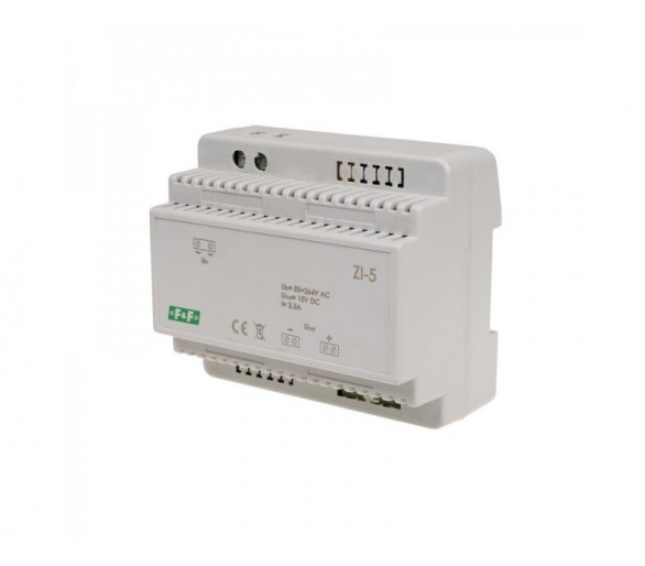 ZI-5 zasilacz impulsowy 15V DC 3,3A ZI-5 F&F