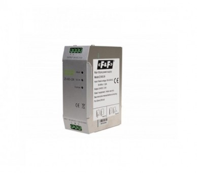 ZI-60-24V zasialacz impulsowy przemysłowy nap. wej. 90-264V AC/120-370V DC, P60W nap. Wyj. 24V DC F&F