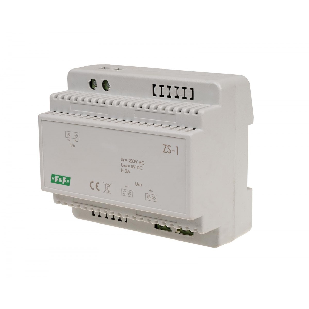 ZS-1 zasilacz stabilizowany 5V DC 2A ZS-1 F&F