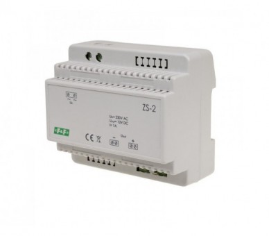 ZS-2 zasilacz stabilizowany 12V DC 1A ZS-2 F&F