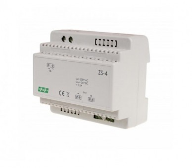 ZS-4 zasilacz stabilizowany 24V DC 0,5A ZS-4 F&F