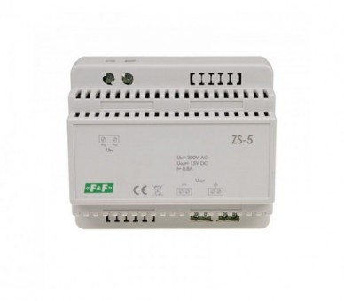 ZS-5 zasilacz stabilizowany 15V DC 0,8A ZS-5 F&F