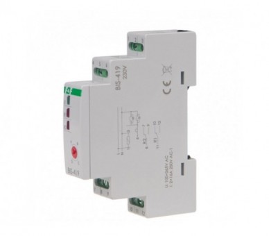 BIS-419 Przekaźnik bistabilny, 4 funkcyjny, DIN, dwa obwody sterowania F&F