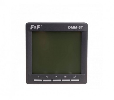 DMM-5T Multimetr panelowy z komunikacją Modbus RTU F&F
