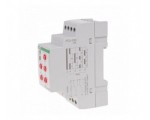 PCU-520UNI Przekaźnik czasowy 2-funkcyjny (nastawa 2 czasów T1 T2, styk: 2xNO/NC 12-264V F&F