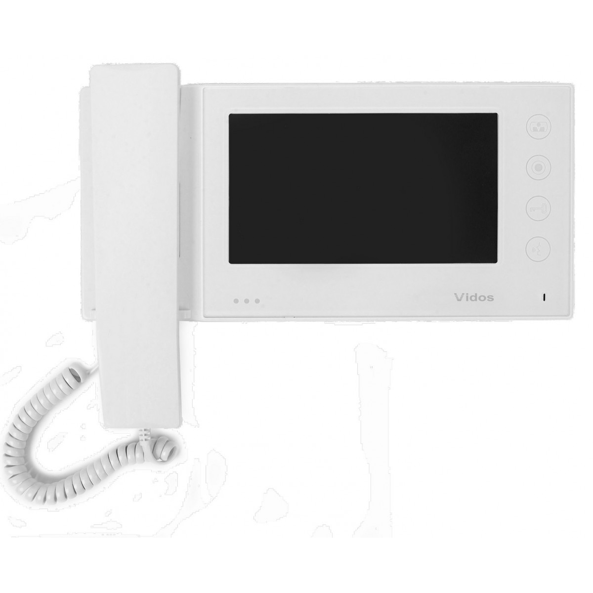 MK-06WF Monitor biały ze słuchawką i pamięć 100 zdarzeń F&F