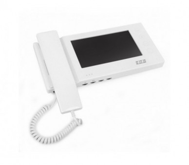 MK-06WF Monitor biały ze słuchawką i pamięć 100 zdarzeń F&F