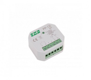 PP-1Zi-24V Przekaźnik elektromagnetyczny, 1Z 16A, montaż podtynkowy,U7-30VAC/9-40VDC,1Z 16A (160A/20ms) F&F