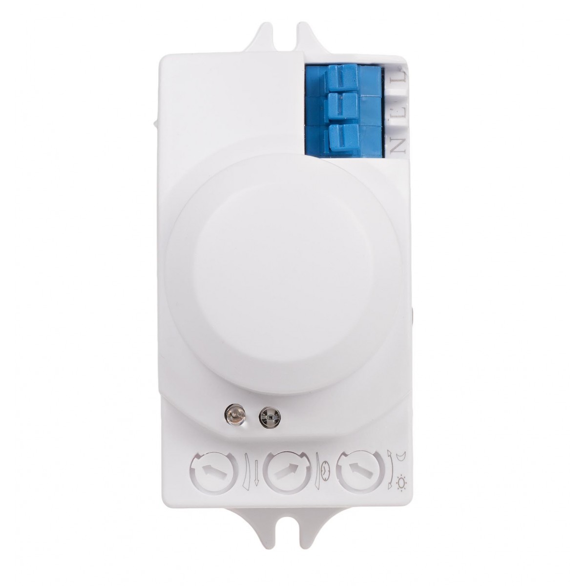 DRM-01-24V Mikrofalowy czujnik ruchu z funkcją czujnika obecności, do zabudowy, 24V F&F
