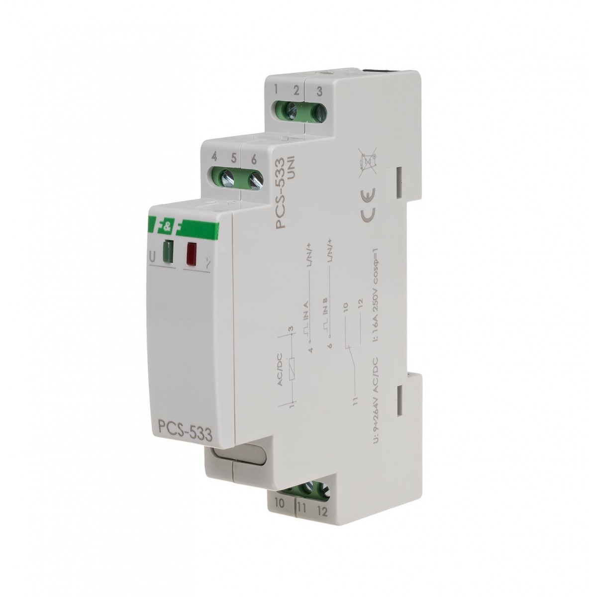 PCS-533UNI Przekaźnik czasowy z komunikacją NFC multifunkcyjny (programowalny) F&F