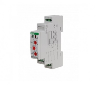 PCU-510-12V Przekaźnik czasowy, styk: 2xNO/NC 12V AC/DC F&F