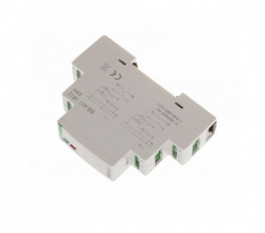 BIS-411-1R1Z przekaźnik bistabilny 230V 1R+1Z, montaż na szynie DIN F&F