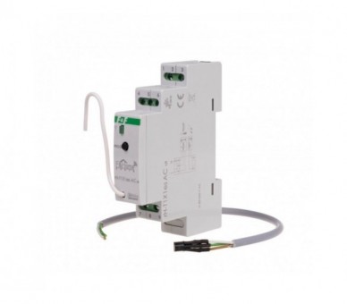 rH-T1X1es-AC-LR Moduł radiowy czujnika jasności/temperatury, montaż na szynie DIN F&F