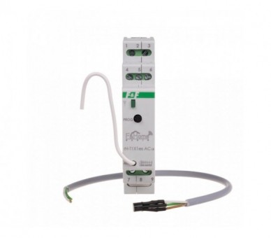 rH-T1X1es-AC-LR Moduł radiowy czujnika jasności/temperatury, montaż na szynie DIN F&F