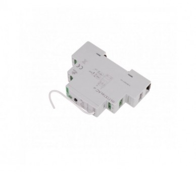 rH-T1X1es-AC-LR Moduł radiowy czujnika jasności/temperatury, montaż na szynie DIN F&F