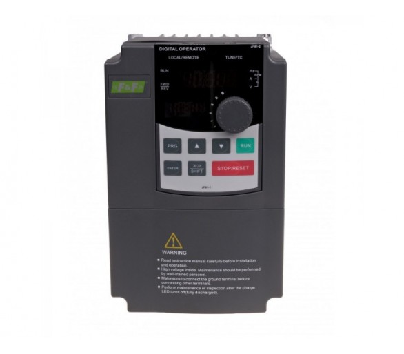 FA-3HX055 Falownik trójfazowy Uwe3x400V AC, Iwe16,5A, Uwy3x400V AC, Iwy13A, Pmax5,5kW F&F