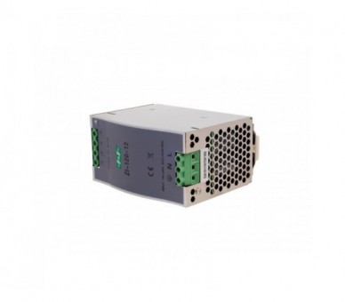 ZI-120-12V zasilacz impulsowy przemysłowy nap. wej. 90-264V AC/120-370V DC, P120W nap. Wyj. 12V DC F&F