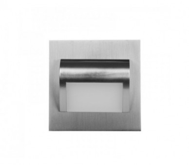 LS-ISC Oprawa schodowa LED Inga, satyna, 1,2W, 5900K F&F