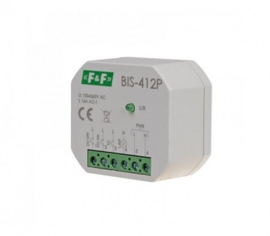 BIS-412P Przekaźnik bistabilny grupowy do montażu podtynkowego F&F