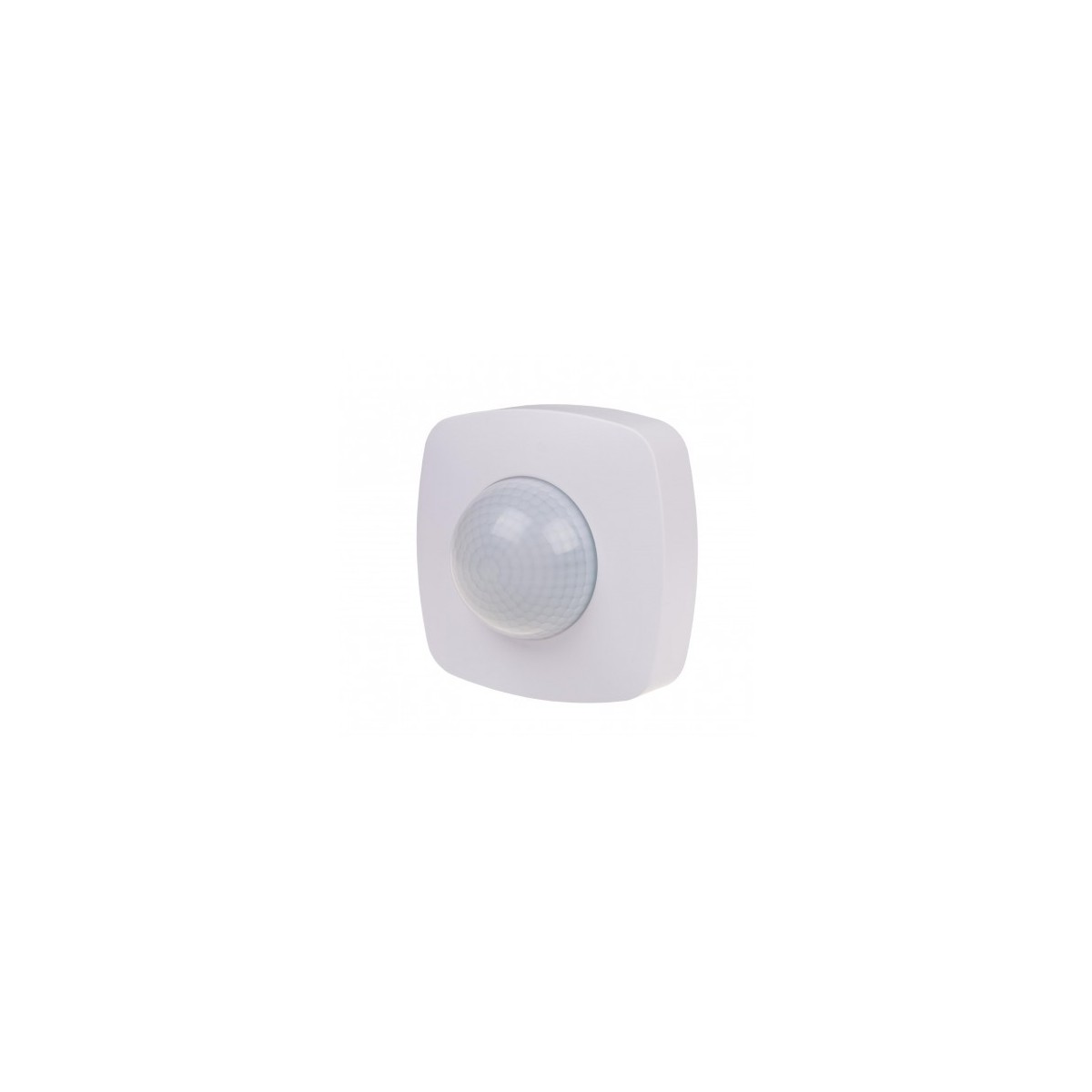 DR-09 Czujnik ruchu PIR z funkcją obecności, sufitowy, 360°, 10A, 230V F&F