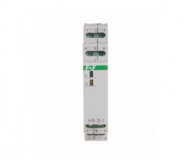 MAX-MB-3I-1-15A Przetwornik natężenia prądu z MODBUS RTU 15A F&F