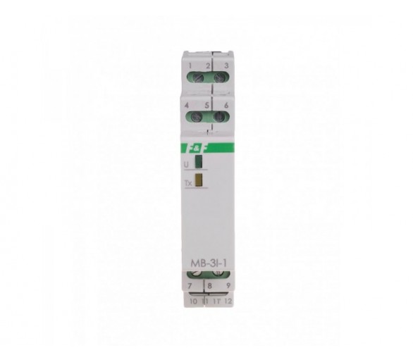MAX-MB-3I-1-15A Przetwornik natężenia prądu z MODBUS RTU 15A F&F