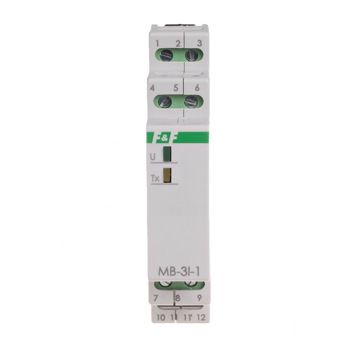 MAX-MB-3I-1-5A przetwornik pomiaru natężenia prądu, trójfazowy, z wyjściem MODBUS RTU F&F