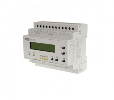 SZR-279 Sterownik załączania rezerwy, sieć 3 i 4-przewodowa, 24-230V AC, trzyliniowy F&F