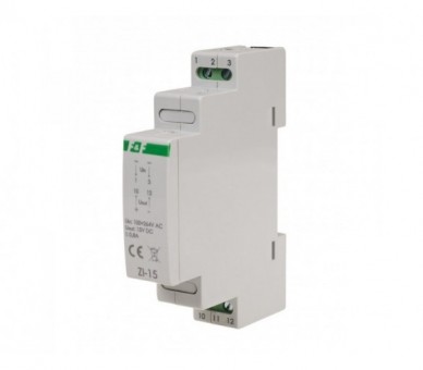 ZI-15 Zasilacz impulsowy 12W, 15V DC, nap. zas. 100-230V, do montażu na szynie DIN F&F