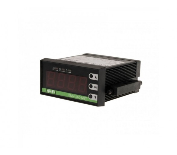 DMV-1AC-MBT tablicowy przekaźnik napięciowy AC z Modbus RTU, pomiar napięcia 0-400V AC F&F