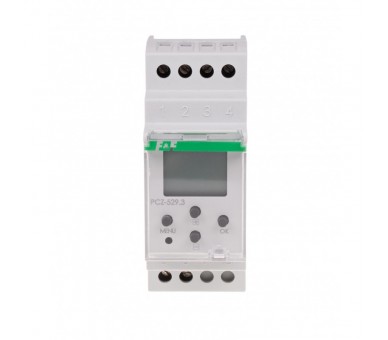 PCZ-529 zegar sterujący programowalny, roczny, programowalny przez NFC F&F