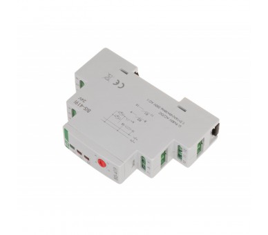 BIS-419-LED-24V Przekaźnik bistabilny 9-30 V AC/DC 4 funkcyjny, DIN, dwa obwody sterowania, z przekaźnikiem inrush 160A/20ms F&F
