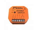 DOUBLE SWITCH dwukanałowy przekaźnik Wi-Fi 230V FOX f&f