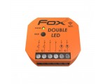 DOUBLE LED 2 kanałowy sterownik oświetlenia LED 12/24V Wi-Fi FOX f&f