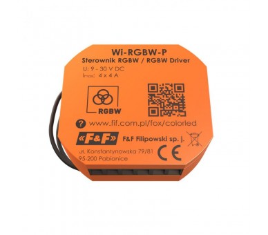 Color LED Sterownik kolorowego (RGBW) oświetlenia LED 12/24V Wi-Fi FOX f&f