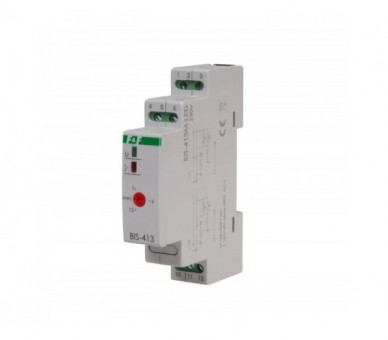 BIS-413M-LED Przekaźnik bistabilny z wyłącznikiem czasowym z pamięcią na szynę DIN, 160A/20ms F&F