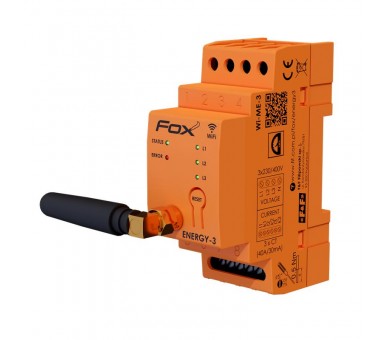 Monitor zużycia energii 3 FAZY + przekładniki wi-fi - ENERGY 3 Wi-MEF-3 FOX