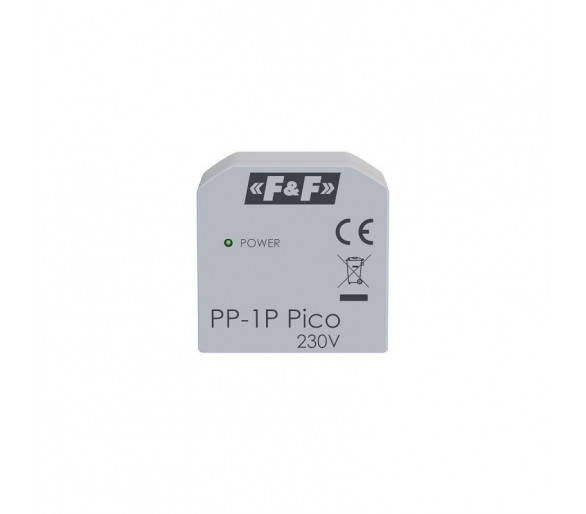 PP-1P-Pico Miniaturowy przekaźnik elektromagnetyczny, 1P 16A, montaż podtynkowy,U230V F&F