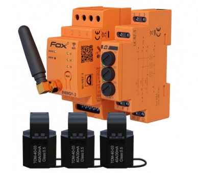 WI-MEF-3-40SET Zestaw WI-MEF-3-40A Wi-Fi + zabezpieczenie LK-BZ-3 F&F