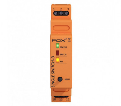 WI-R1S1-D SINGLE SWITCH Pojedynczy przekaźnik Wi-Fi 230V NA SZYNE DIN F&F