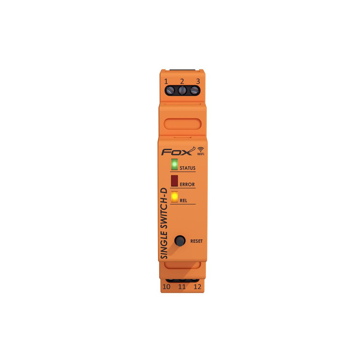 WI-R1S1-D SINGLE SWITCH Pojedynczy przekaźnik Wi-Fi 230V NA SZYNE DIN F&F