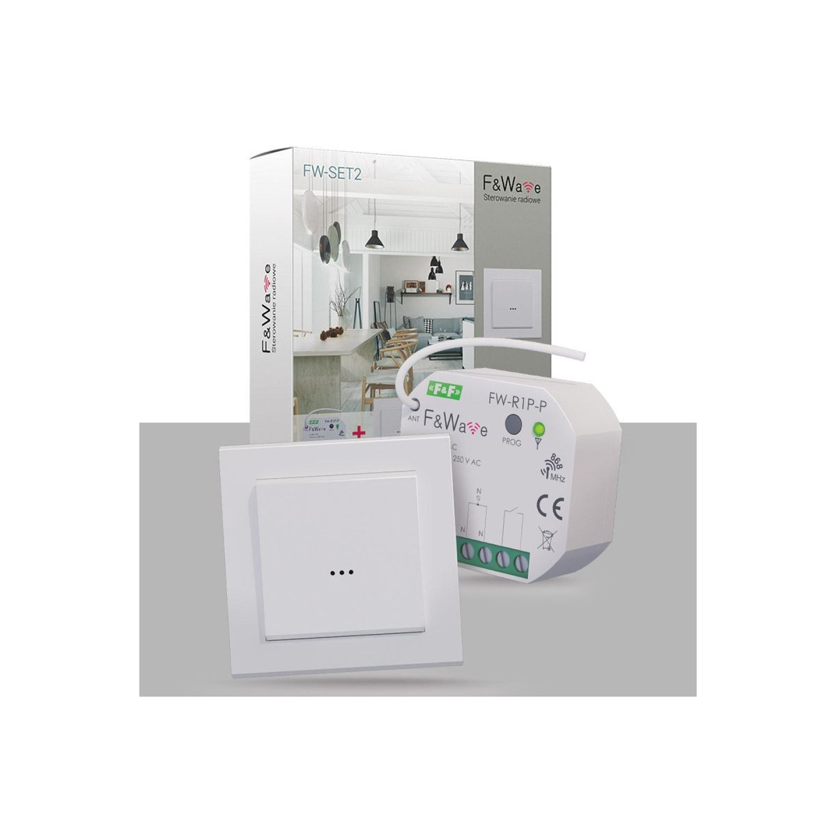 FW-SET2 Zaprogramowany zestaw FW-R1P-P + FW-WSO2 F&F