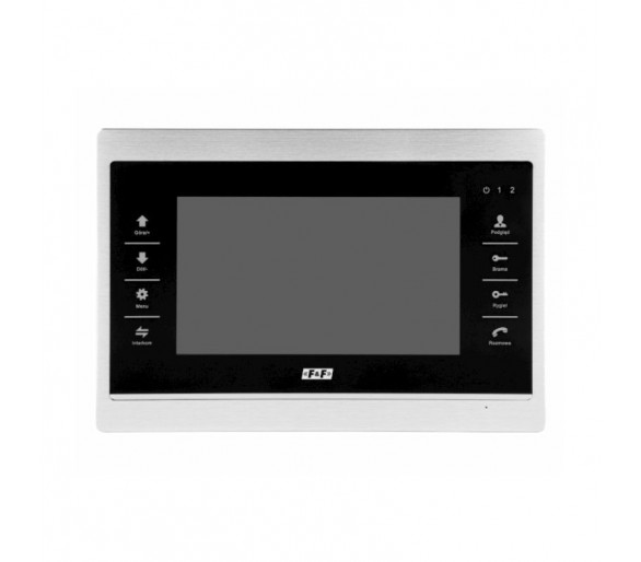 MK-10FSD Monitor szkło/aluminium, bez sterowania 2 wejściem F&F