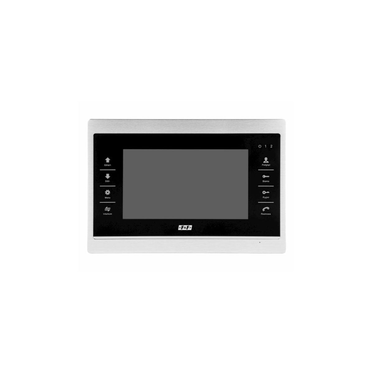 MK-10FSD Monitor szkło/aluminium, bez sterowania 2 wejściem F&F MK-10FSD Monitor szkło/aluminium, bez sterowania 2 wejściem F&F