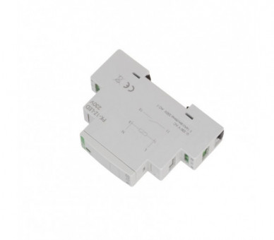 PK-1Z-LED-230V Przekaźnik elektromagnetyczny PK-1P 230 V, styk 1 x NO 16 A, Inrush 120A/20ms F&F