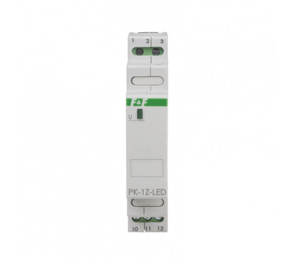 PK-1Z-LED-24V Przekaźnik elektromagnetyczny PK-1Z-LED-24V, styk 1 x NO 16 A, Inrush 120A/20ms F&F