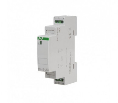 PK-1Z-LED-24V Przekaźnik elektromagnetyczny PK-1Z-LED-24V, styk 1 x NO 16 A, Inrush 120A/20ms F&F