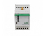 SIMplyMAX-P01-12V Przekaźnik zdalnego sterowania GSM (SMS) 2xWY, 2xWE załącz/wyłącz/powiadom 12V 2x1NO/NC montaż na szynie DIN F&F